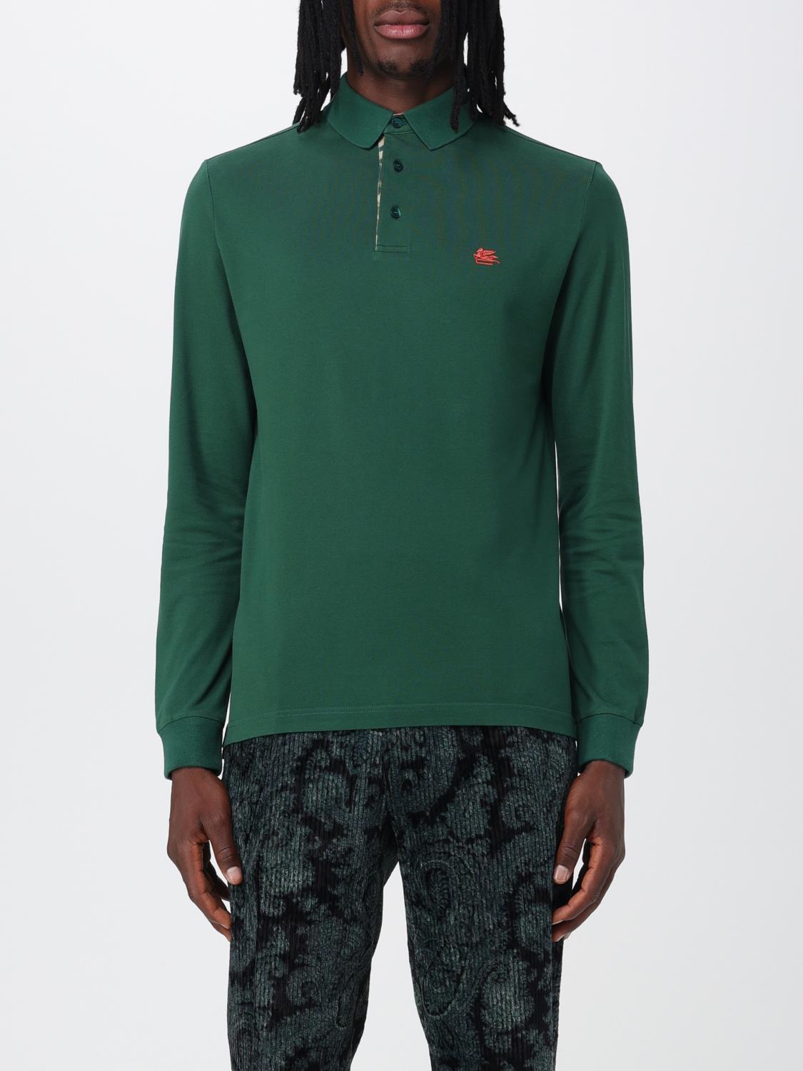 ETRO POLO: Polo homme Etro, Vert - Img 1