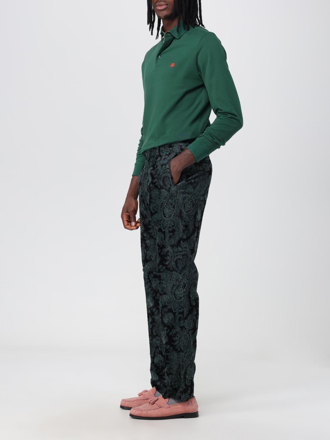 ETRO POLO: Polo homme Etro, Vert - Img 2
