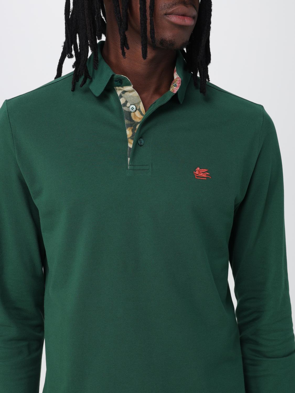 ETRO POLO: Polo homme Etro, Vert - Img 5