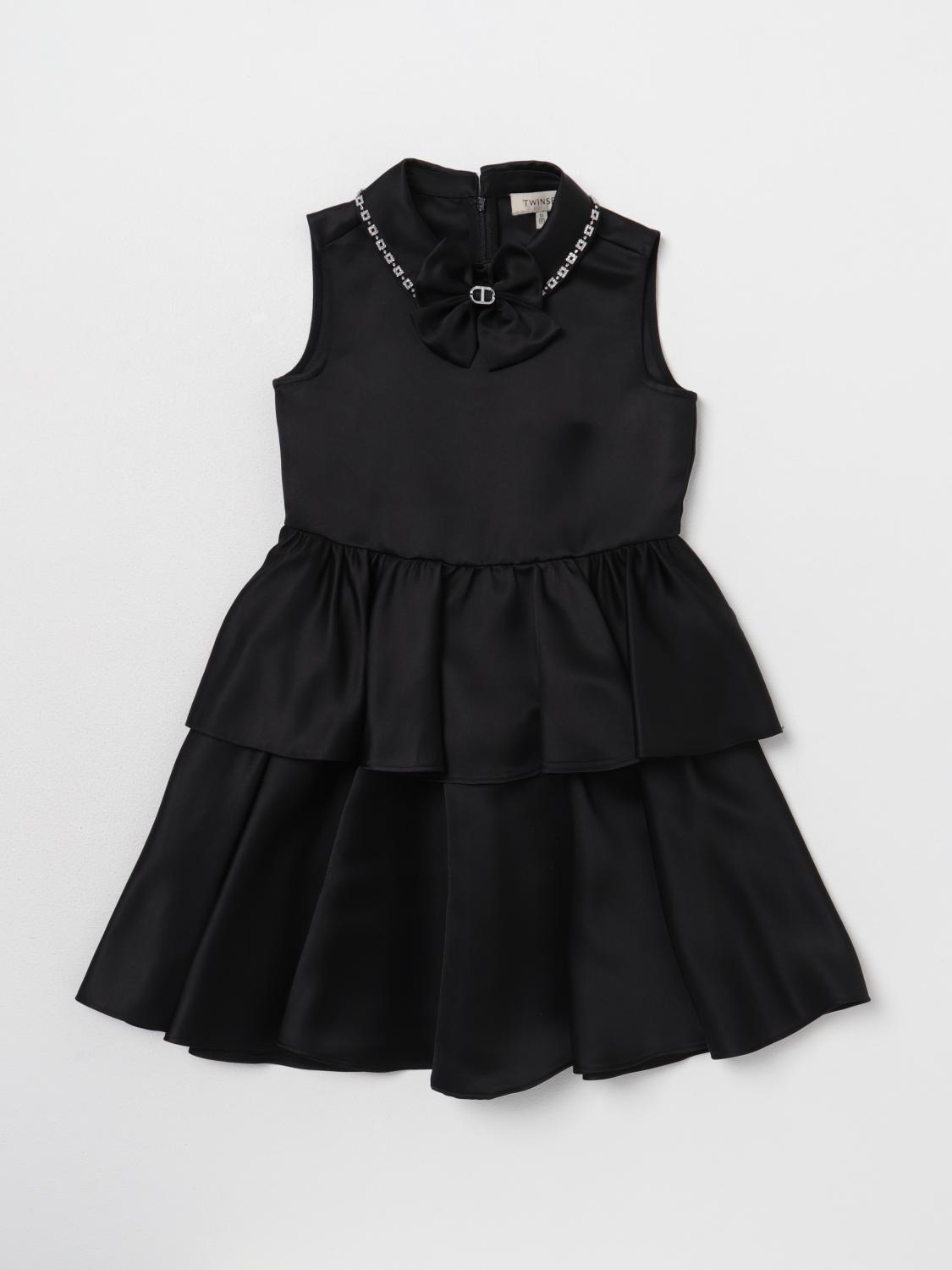 TWINSET VESTIDO: Vestido niños Twinset, Negro - Img 1