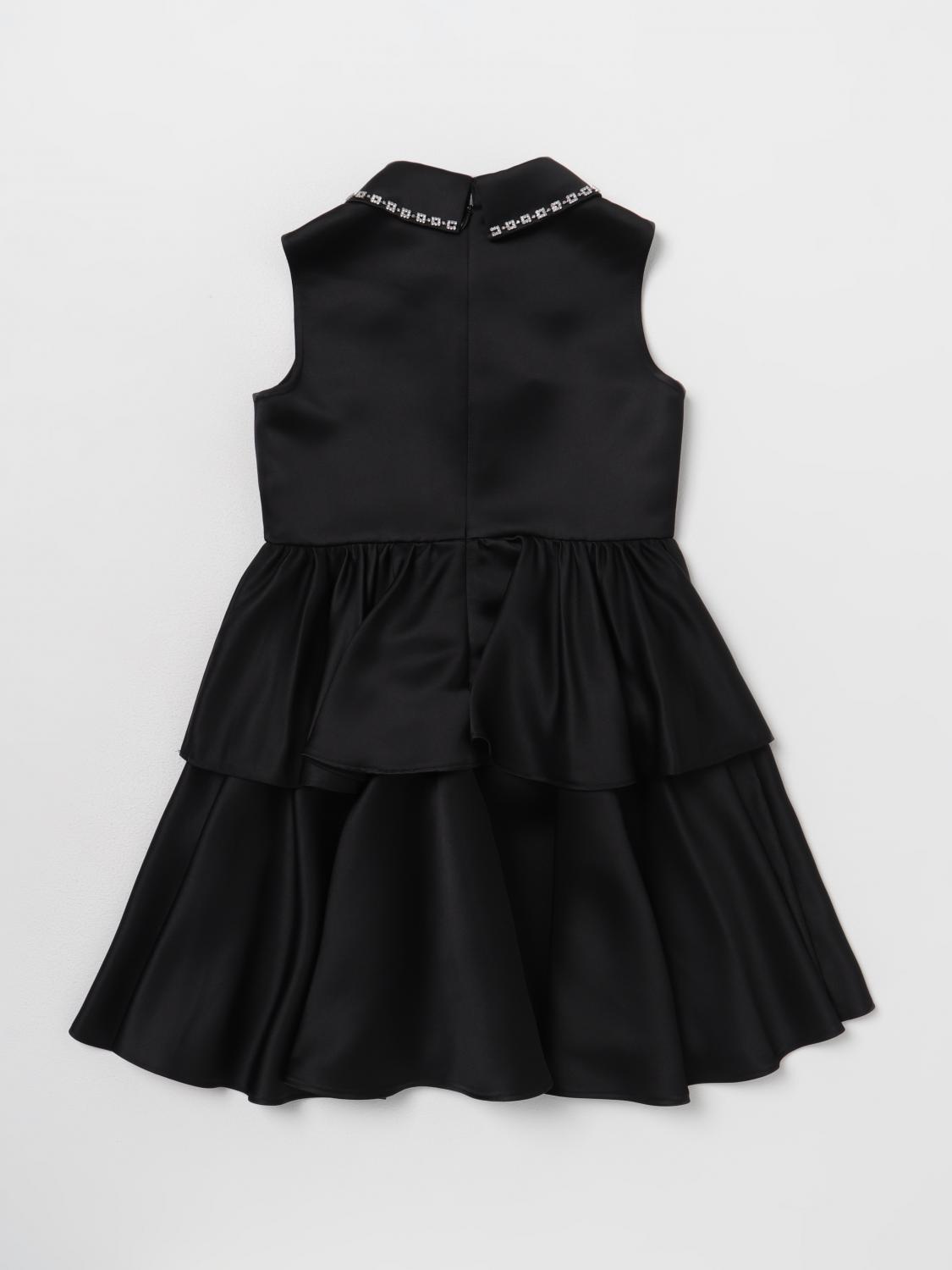 TWINSET VESTIDO: Vestido niños Twinset, Negro - Img 2