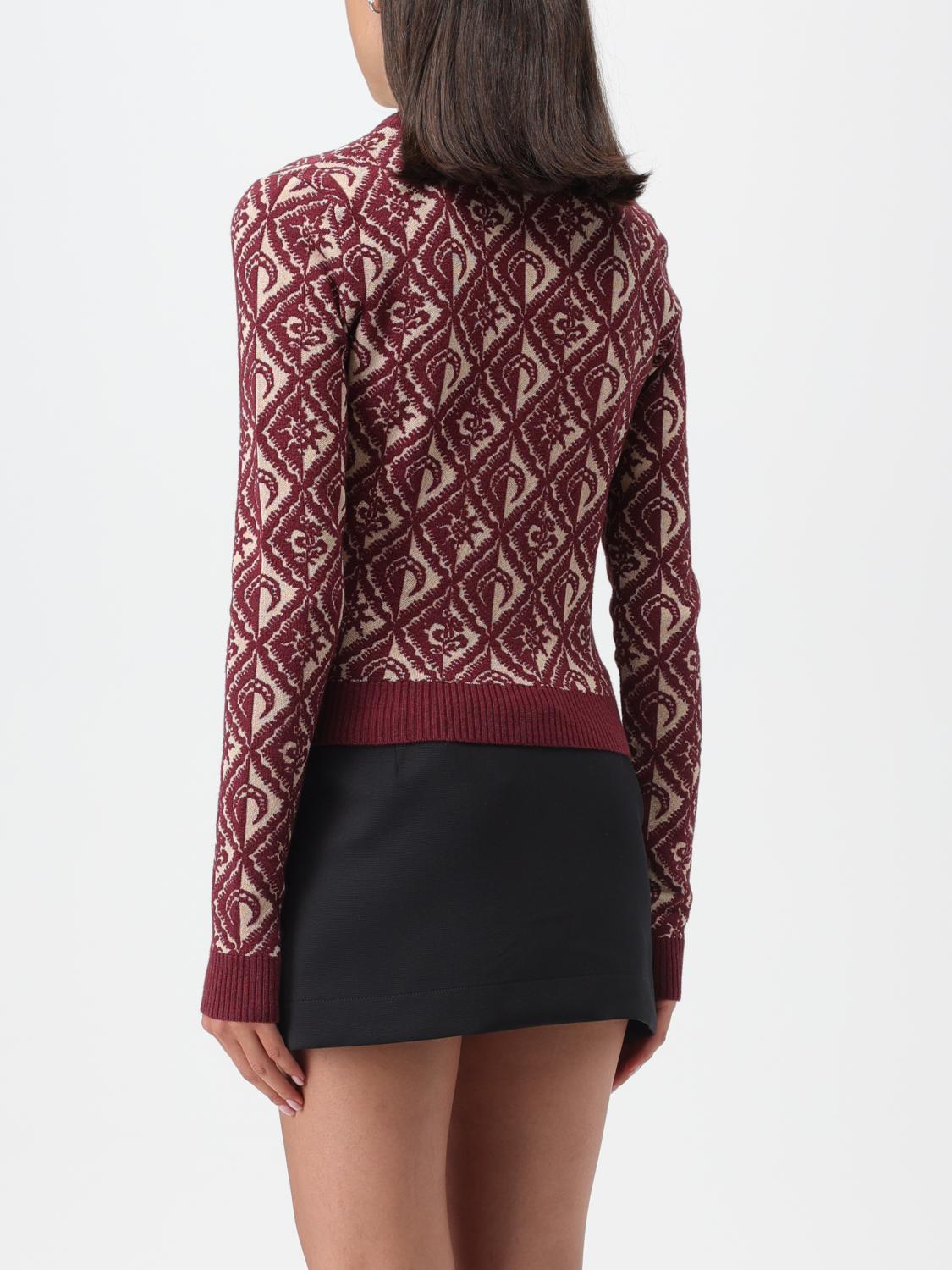 Marine Serre Sweater woman - Brown | WCA005 | GIGLIO.COM