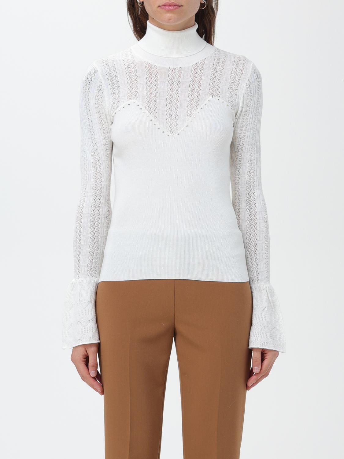 LIU JO PULLOVER: Pullover damen Liu Jo, Weiß - Img 1