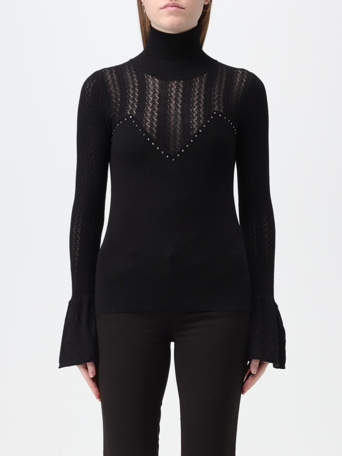 LIU JO PULLOVER: Pullover damen Liu Jo, Schwarz - Img 1