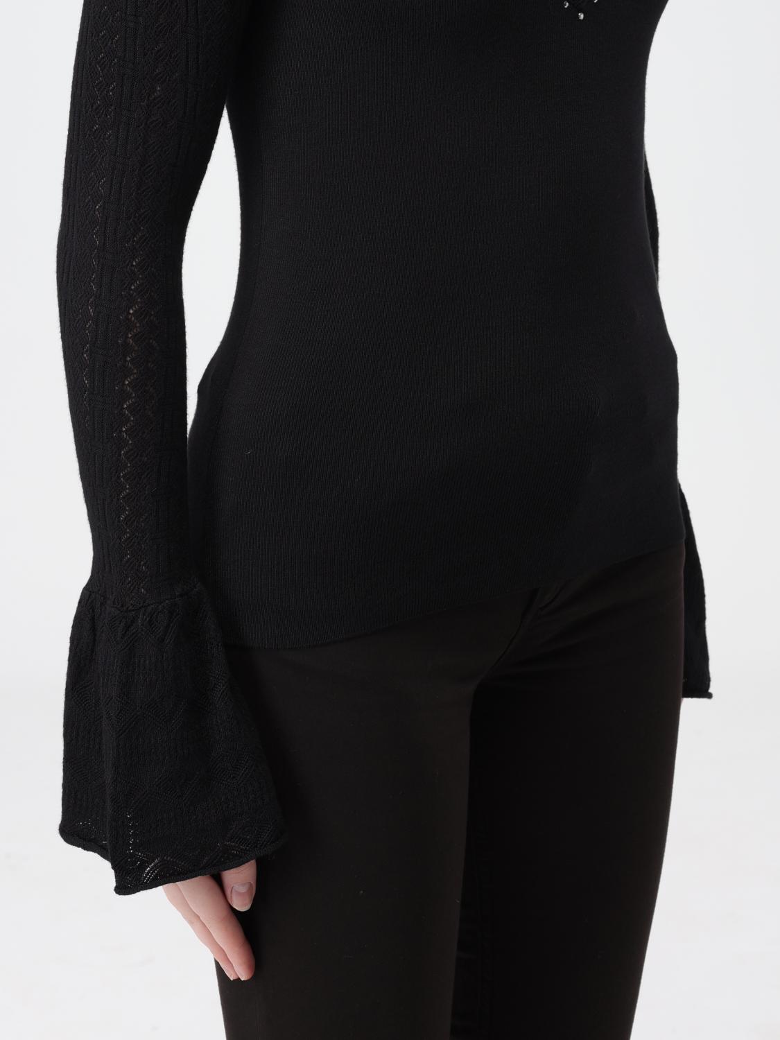 LIU JO PULLOVER: Pullover damen Liu Jo, Schwarz - Img 3