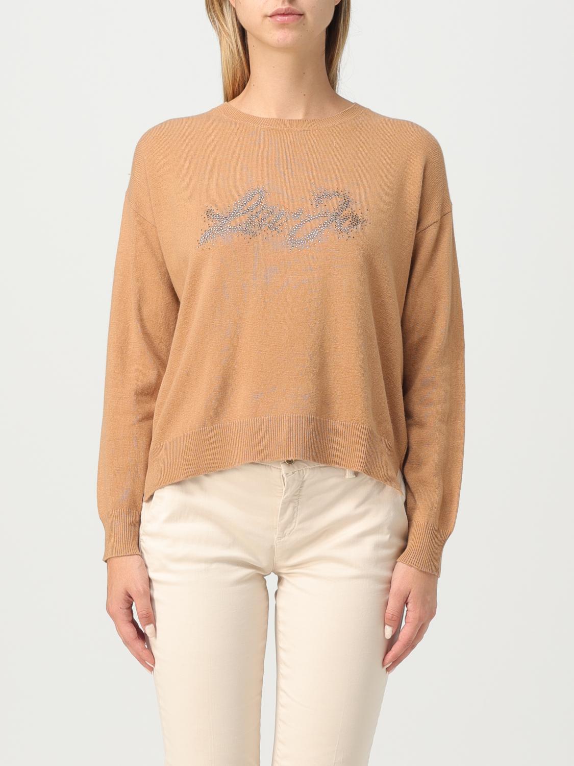 LIU JO JERSEY: Jersey mujer Liu Jo, Beige - Img 1
