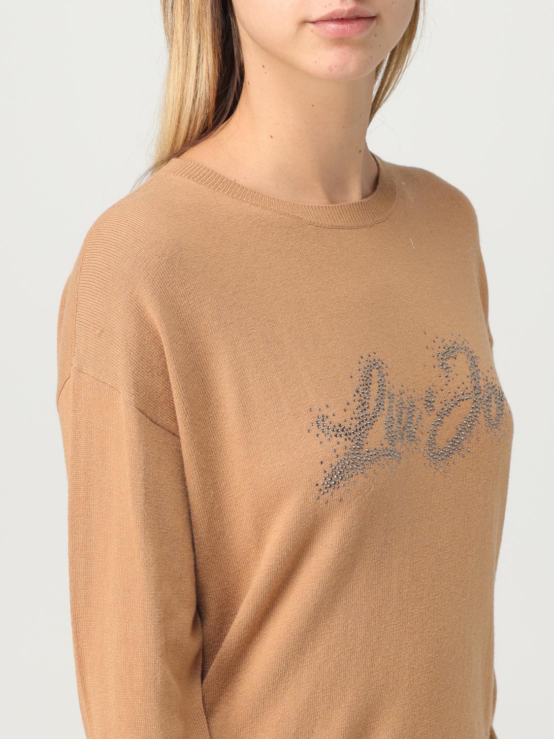 LIU JO JERSEY: Jersey mujer Liu Jo, Beige - Img 3