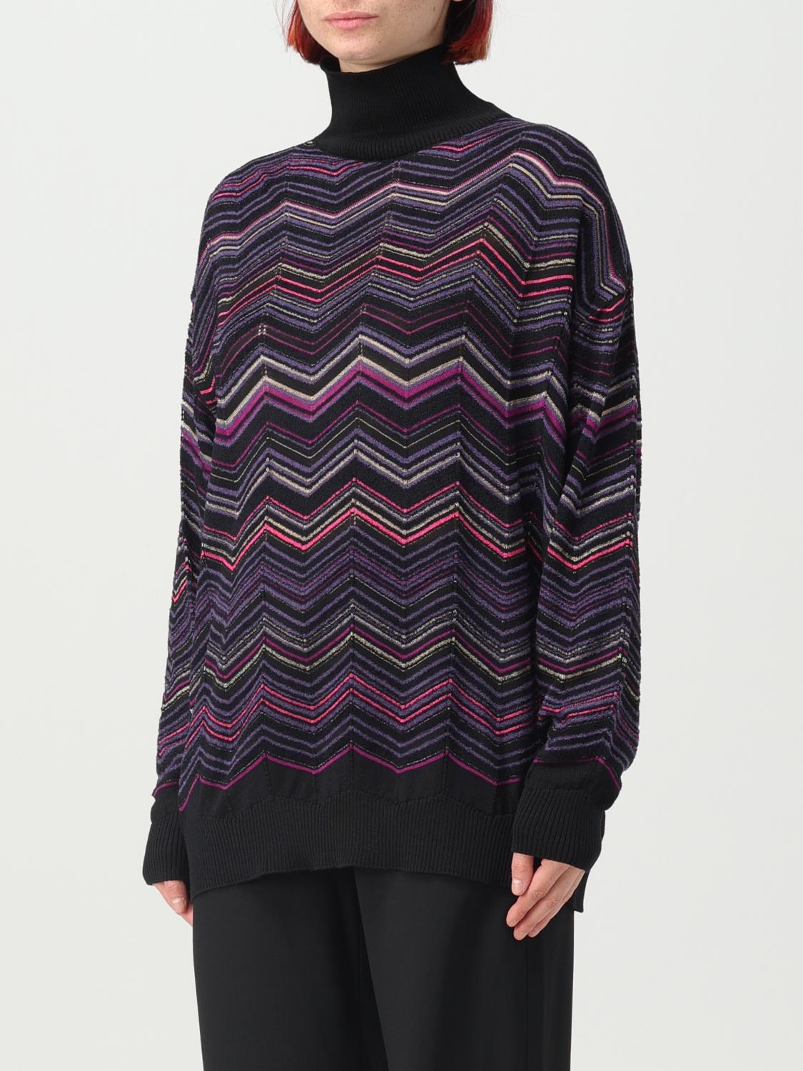 MISSONI: Sweater woman - Black | Missoni sweater DS23WN1FBK025J