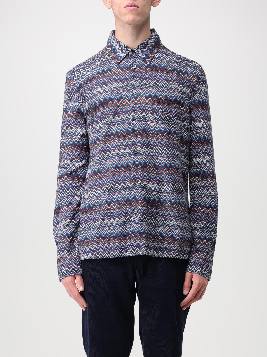 MISSONI SHIRT: Sweater men Missoni, Navy - Img 1