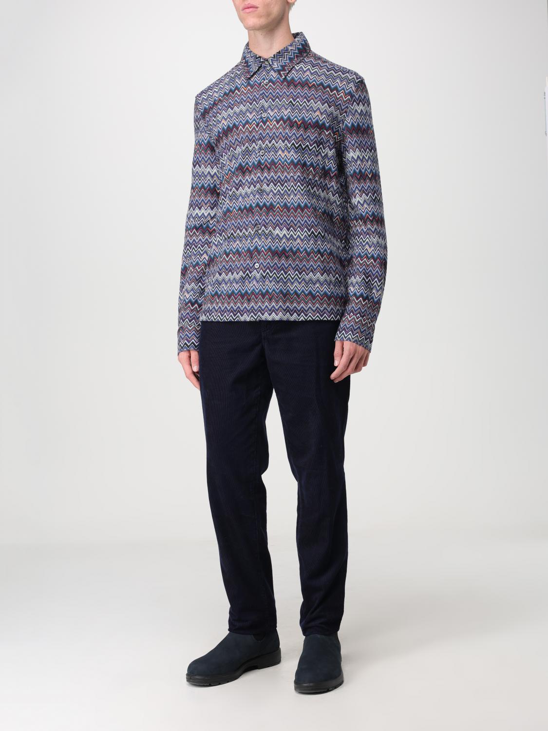 MISSONI SHIRT: Sweater men Missoni, Navy - Img 2