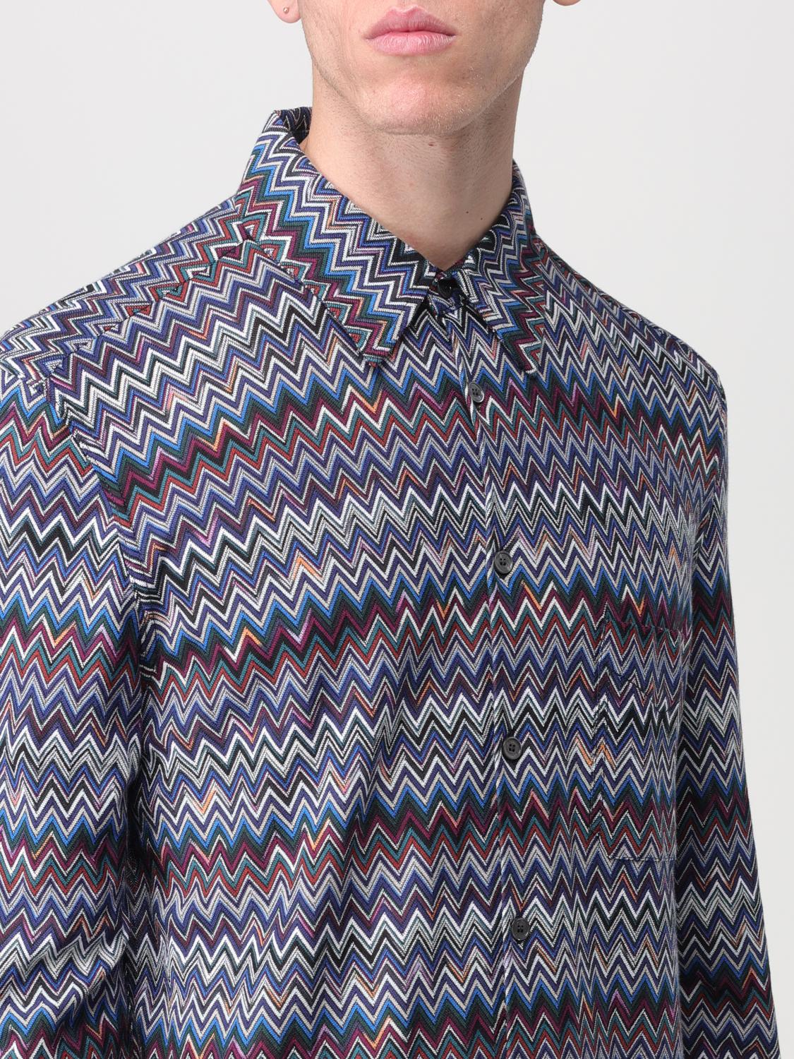 MISSONI SHIRT: Sweater men Missoni, Navy - Img 5