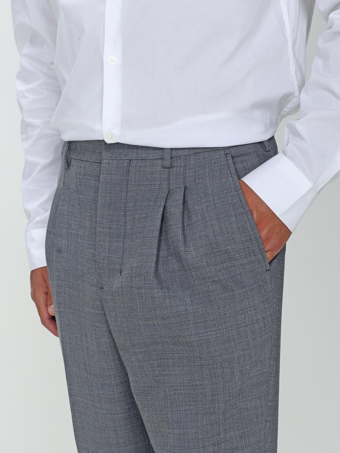AMI PARIS PANTS: Pants men Ami Paris, Grey - Img 3