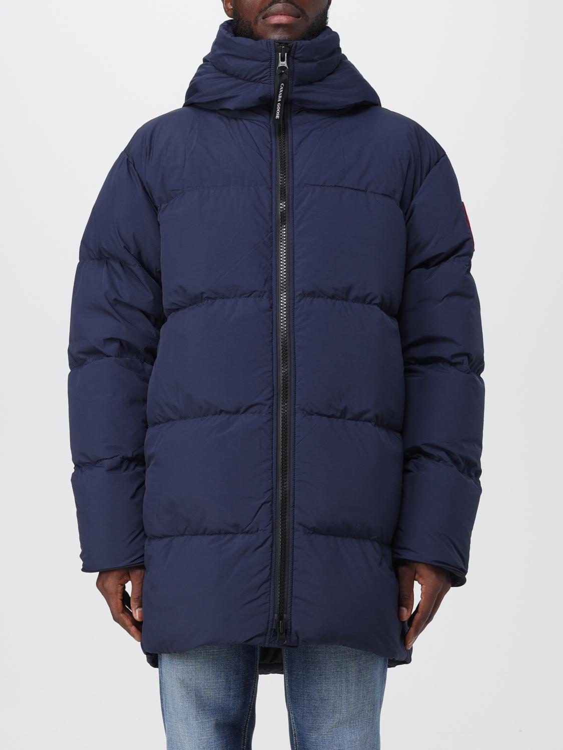 CANADA GOOSE CHAQUETA: Abrigo hombre Canada Goose, Azul Marino - Img 1