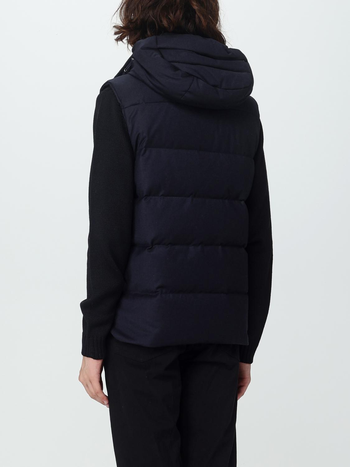 MOORER SUIT VEST: Coat men Moorer, Blue - Img 2