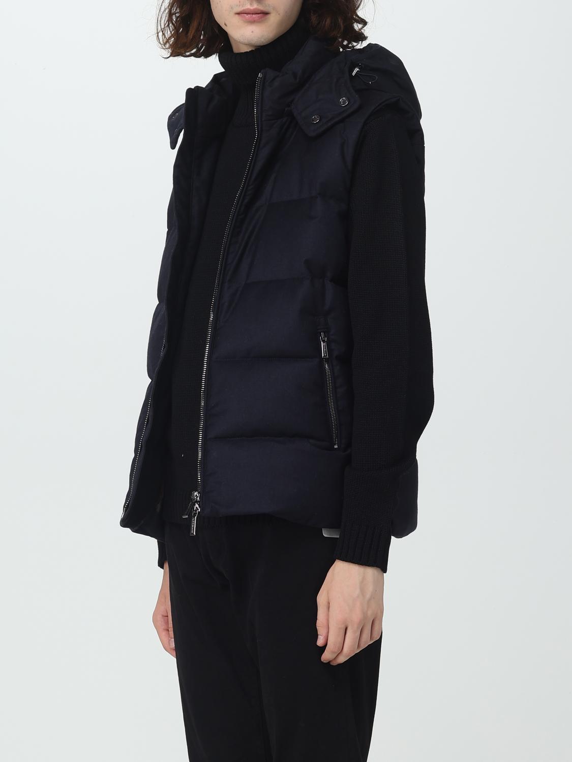 MOORER SUIT VEST: Coat men Moorer, Blue - Img 3