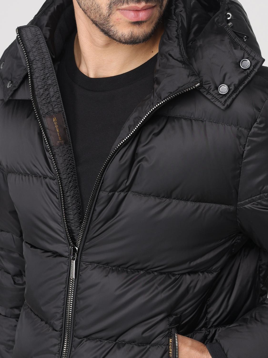 MOORER JACKET: Coat men Moorer, Black - Img 4