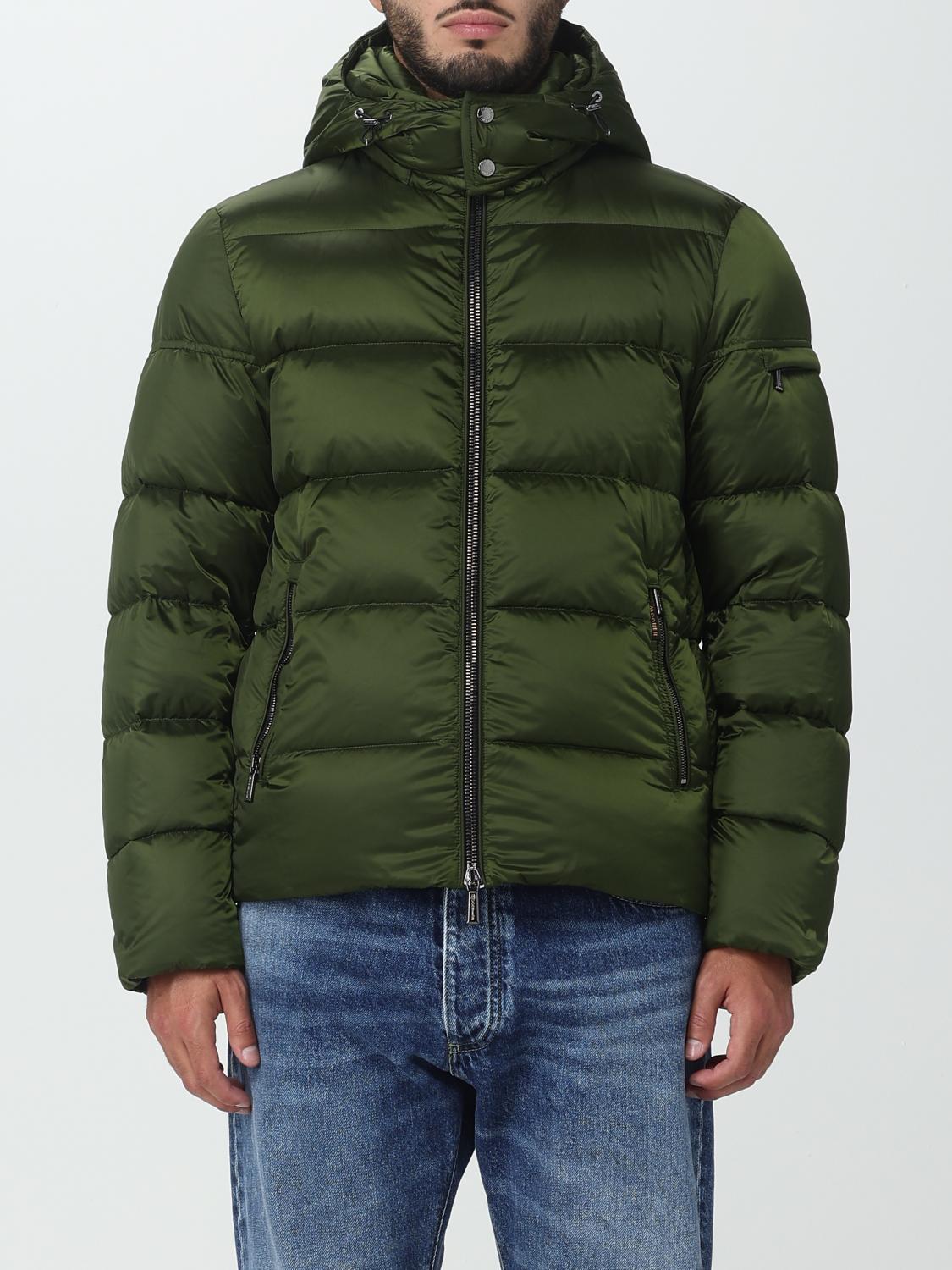 MOORER JACKET: Coat men Moorer, Green - Img 1