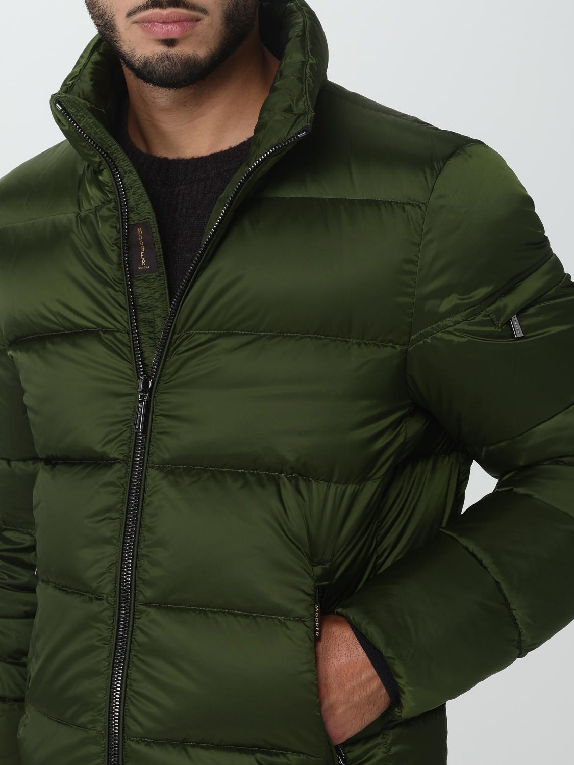 MOORER JACKET: Coat men Moorer, Green - Img 4