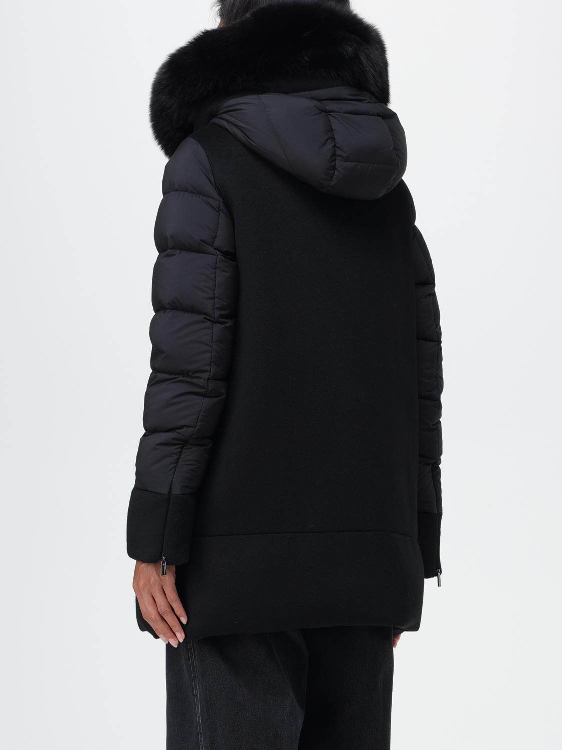 ジャケット MOORER Woman Jacket Black FRESIALE NERO Moorer Outlet: Jacket woman - Black | Moorer jacket FRESIALE