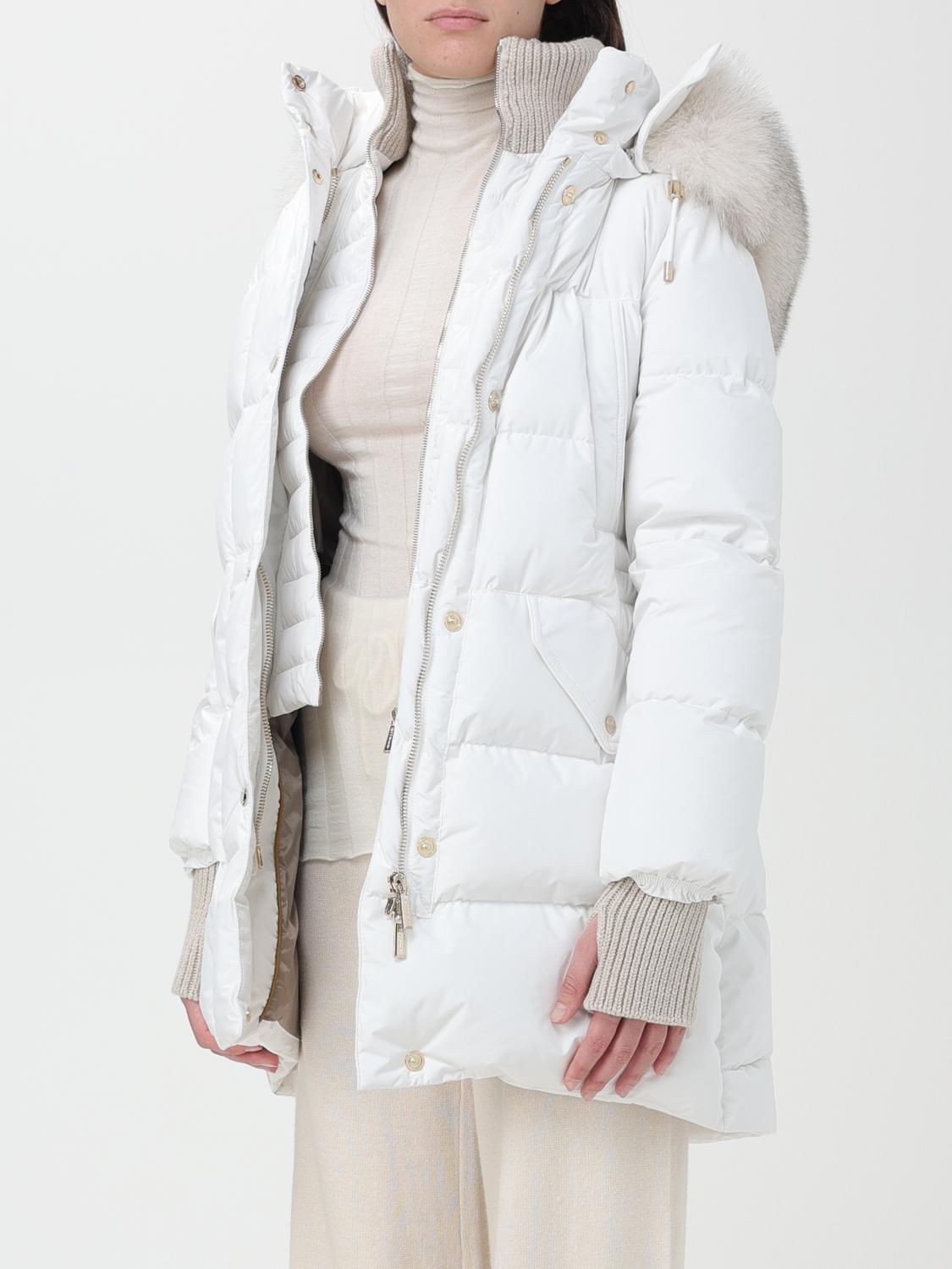 MOORER JACKET: Jacket woman Moorer, White - Img 3