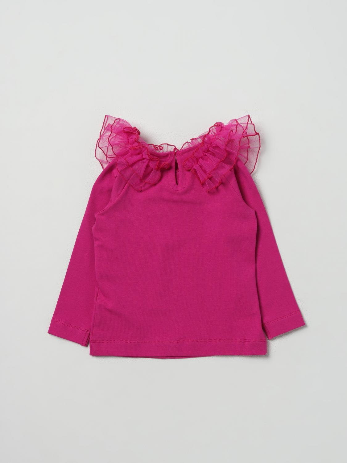 MONNALISA T-SHIRT: T-shirt kinder Monnalisa, Fuchsia - Img 2