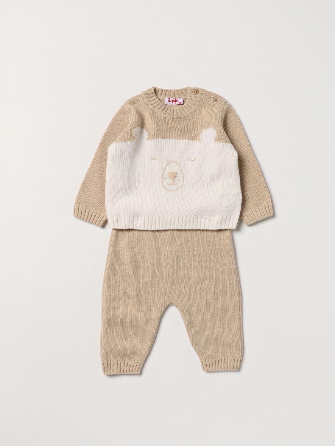 IL GUFO COMPLETO: Combinato bambino Il Gufo, Latte - Img 1