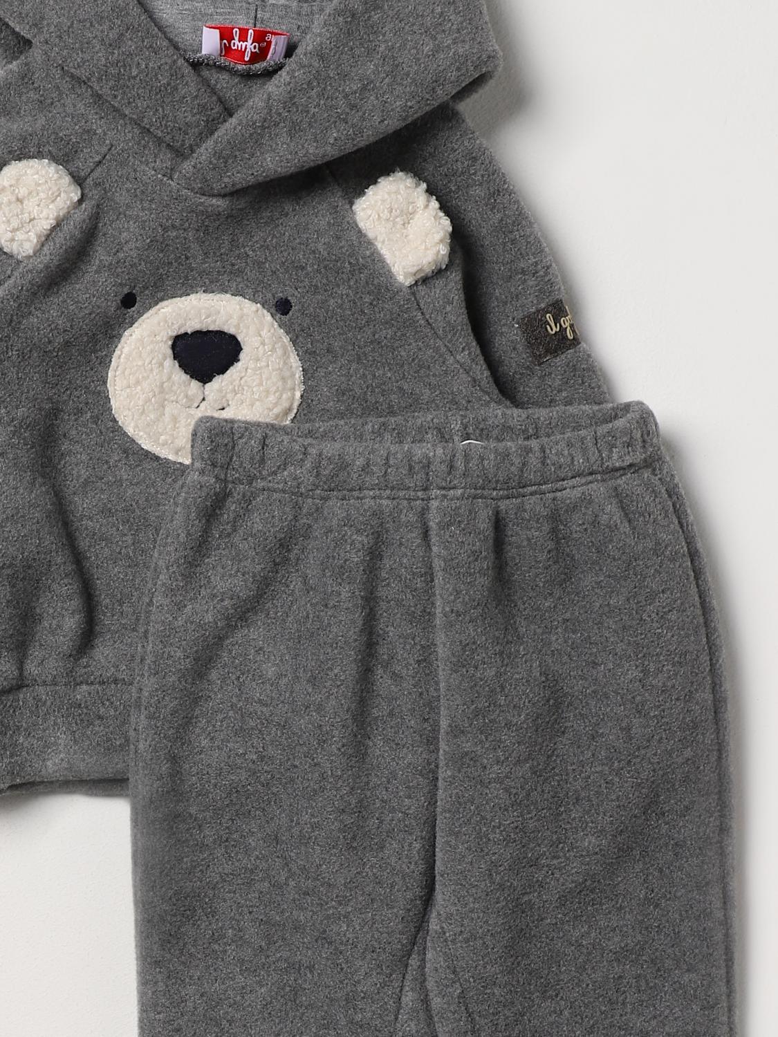 IL GUFO MONO: Mono niños Il Gufo, Gris - Img 3