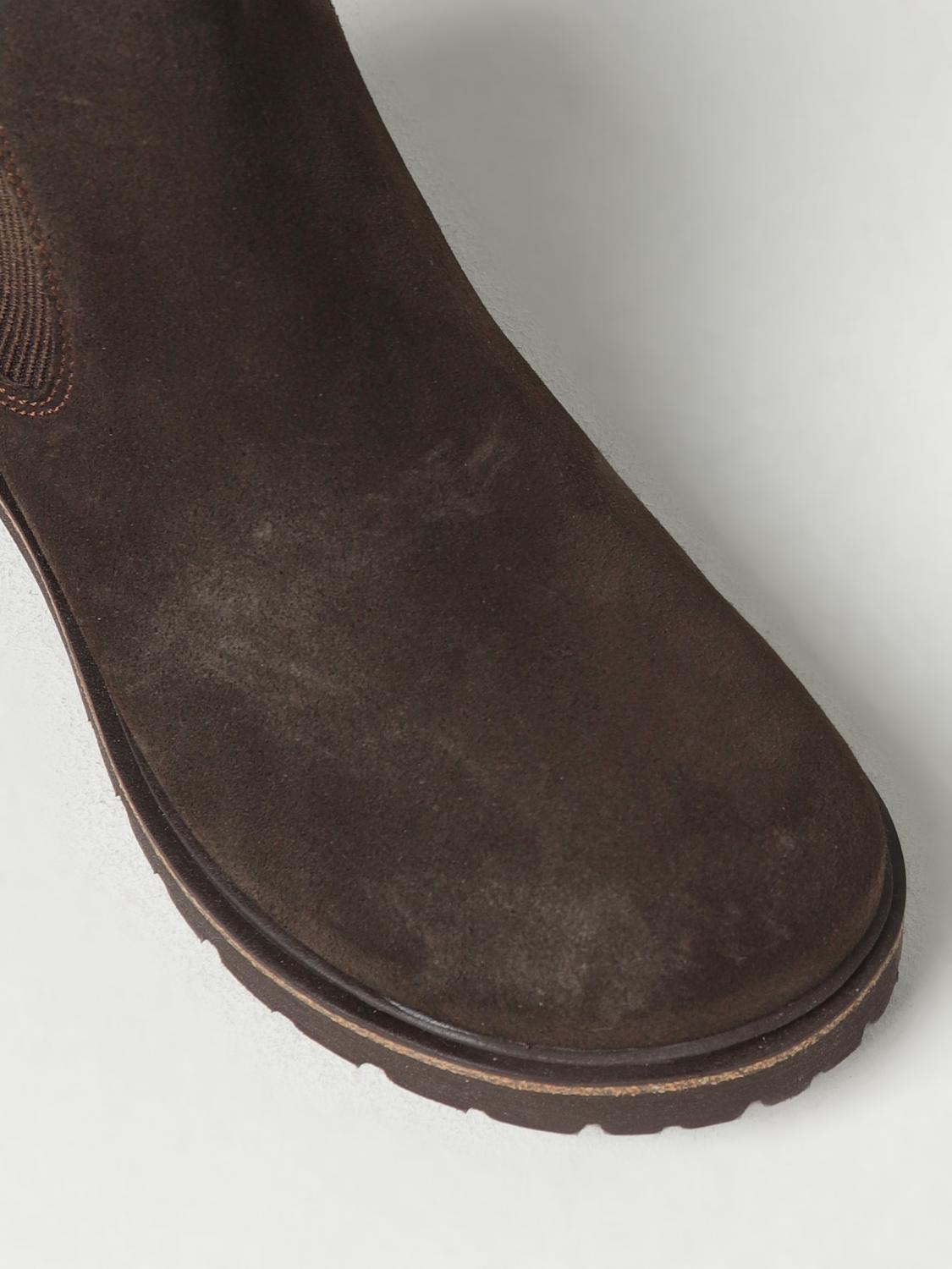 BIRKENSTOCK STIVALETTI: Stivaletto Highwood Birkenstock in pelle scamosciata, Marrone - Img 4