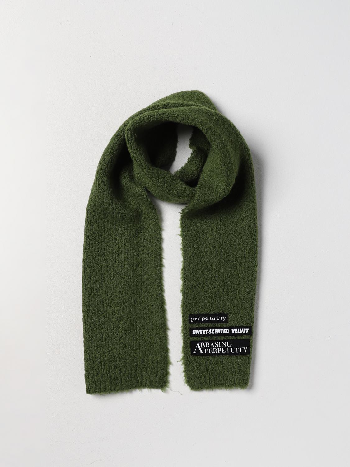 FRED PERRY BY RAF SIMONS SCIARPA: Sciarpa Fred Perry by Raf Simons in misto lana, Verde - Img 2