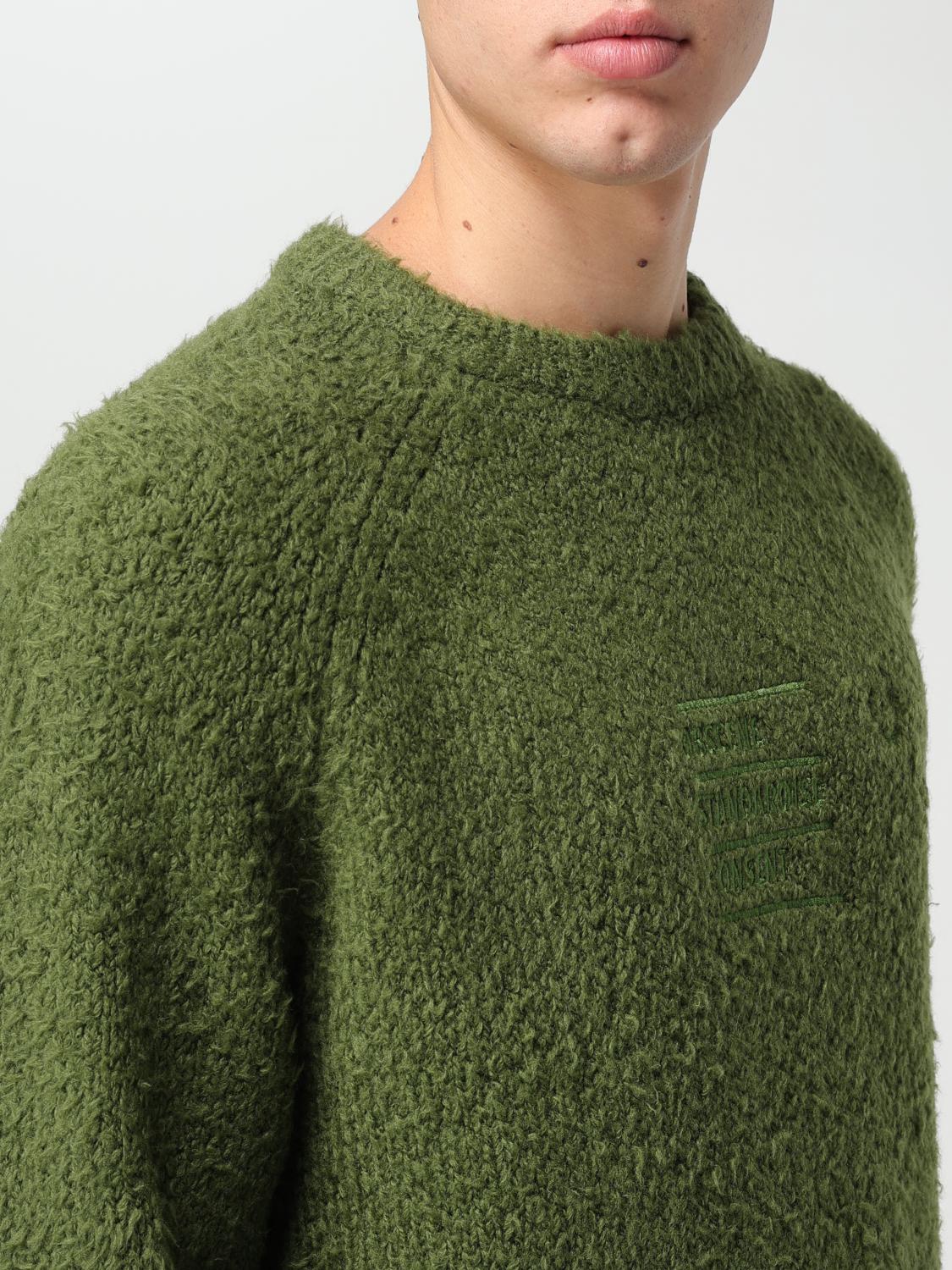 Fred Perry by Raf Simons Jumper men - Green | FPSK651847 | GIGLIO.COM