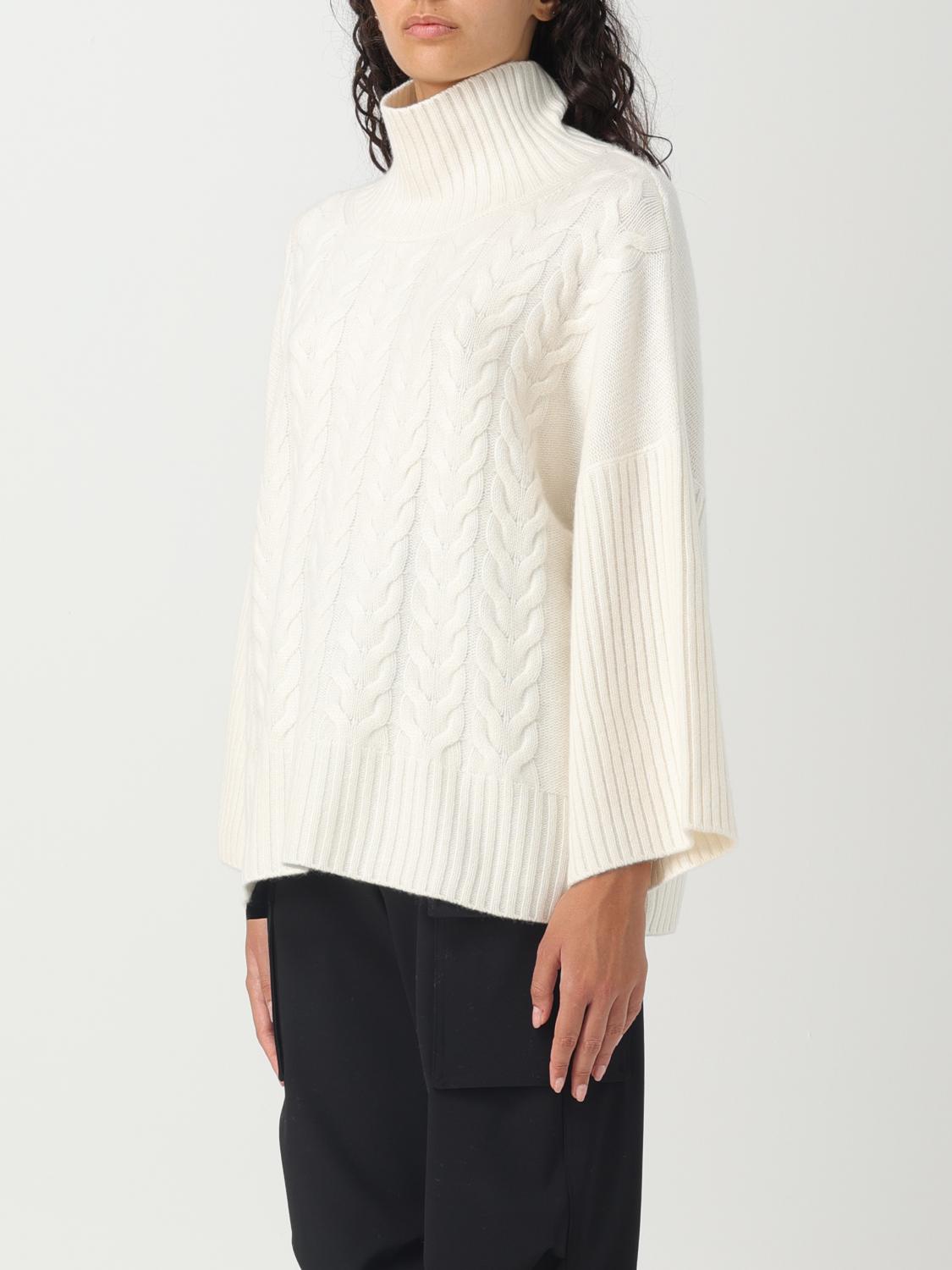MAX MARA MAGLIA: Maglia Max Mara in cashmere, Bianco - Img 4
