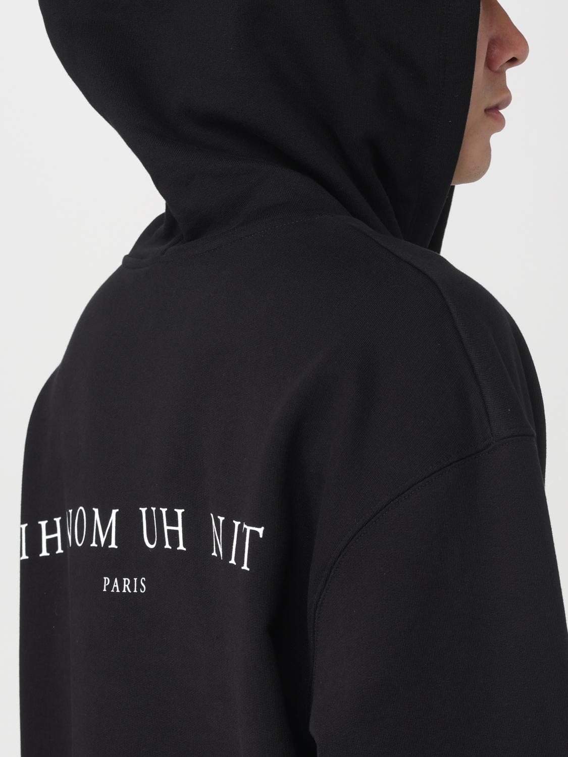 IH NOM UH NIT：スウェットシャツ メンズ - ブラック | GIGLIO