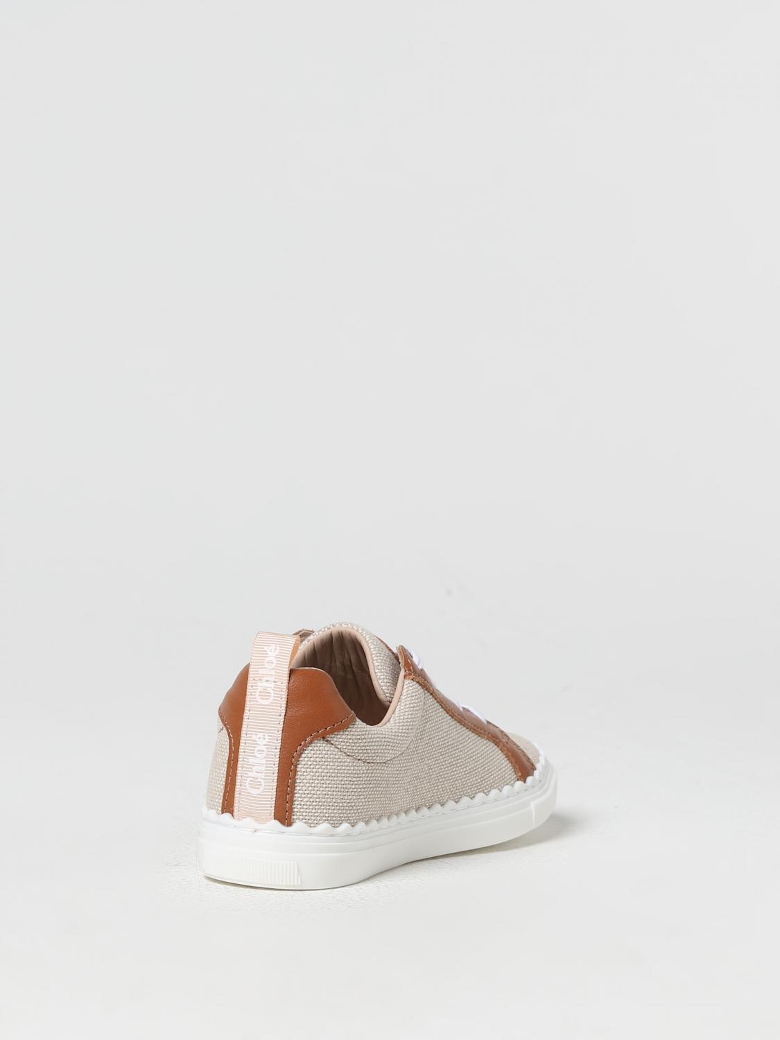 CHLOÉ ZAPATILLAS: Zapatos niños ChloÉ, Marrón - Img 3