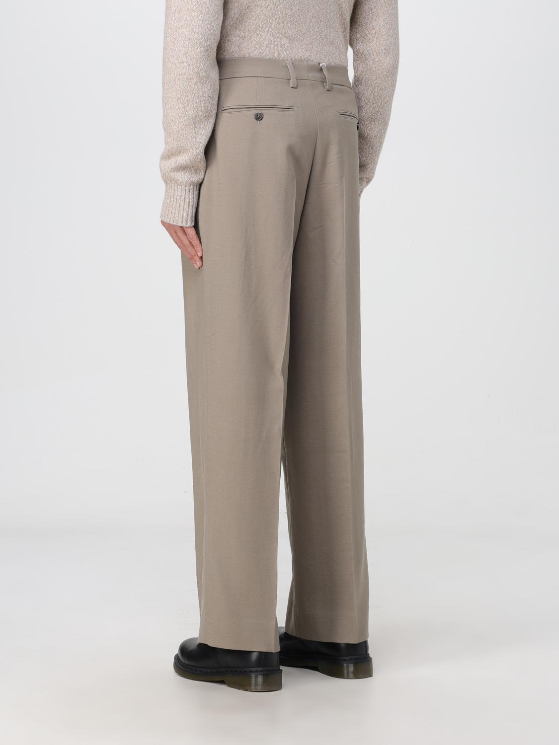 AMI PARIS PANTS: Pants men Ami Paris, Beige - Img 3