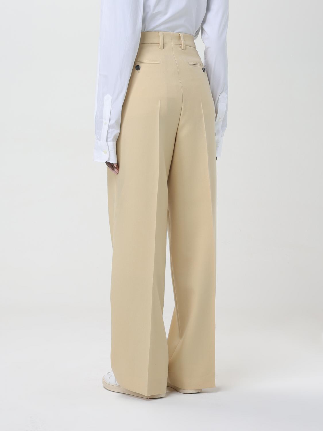 AMI PARIS PANTS: Pants men Ami Paris, Cream - Img 3