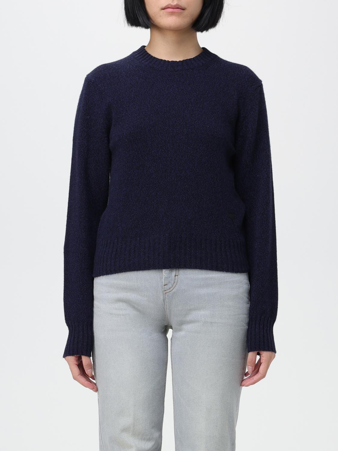 AMI PARIS - Unisex - Blue - Sweater