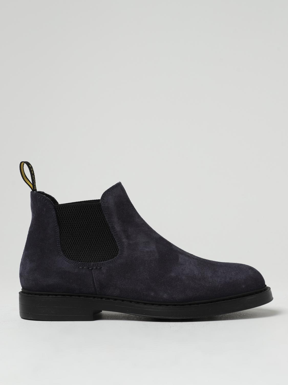 DOUCAL'S STIEFELETTEN: Schuhe herren Doucal's, Blau - Img 1