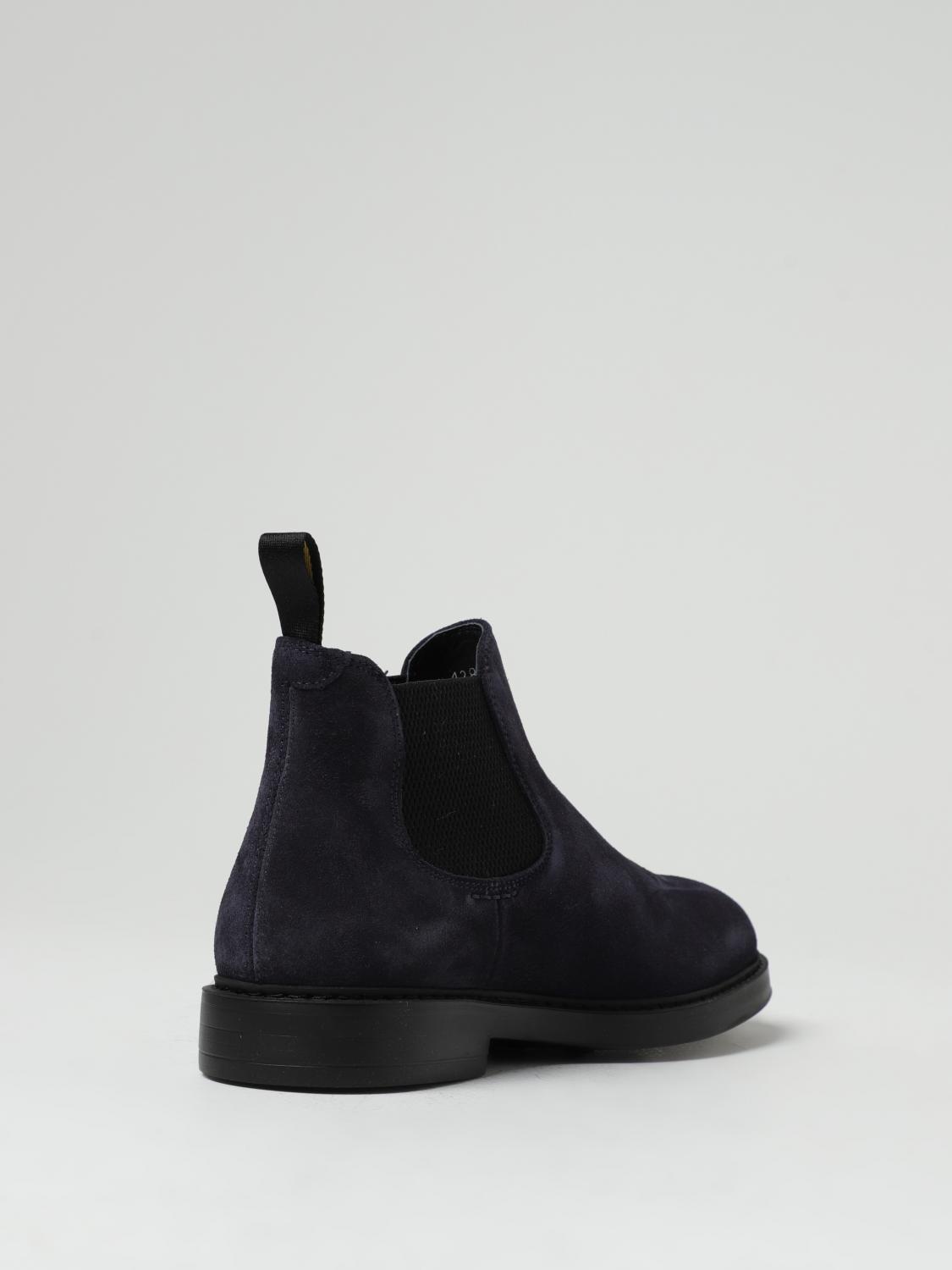 DOUCAL'S STIEFELETTEN: Schuhe herren Doucal's, Blau - Img 3