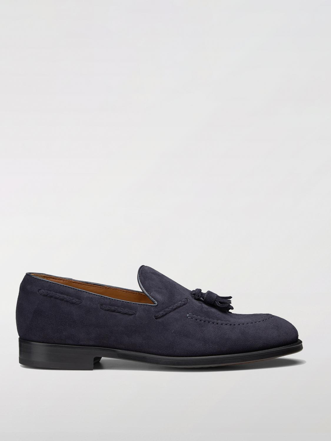 DOUCAL'S MOCASINES: Zapatos hombre Doucal's, Azul Oscuro - Img 1