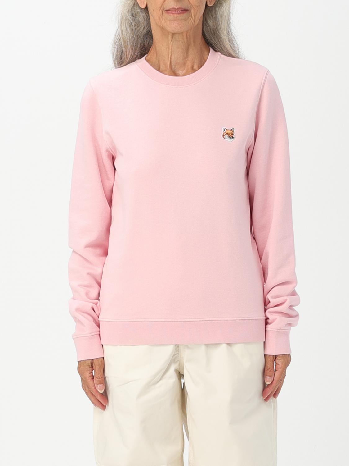 Maison Kitsuné Jumper woman - Pink | LW00302KM0001 | GIGLIO.COM