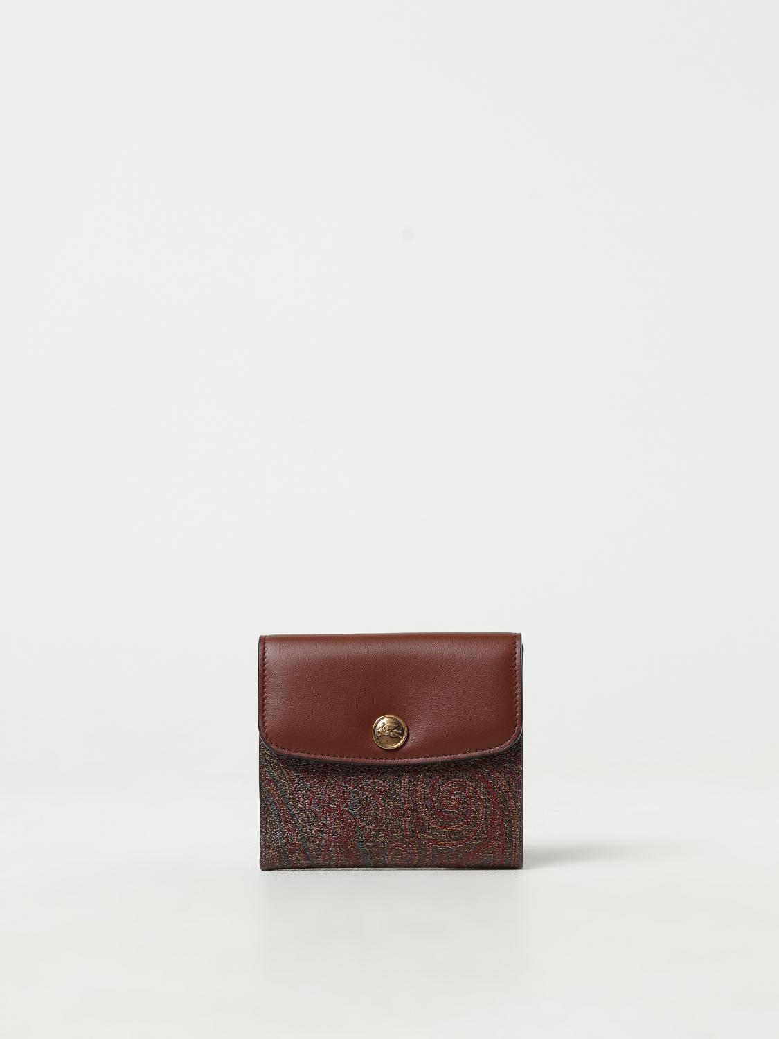 ETRO GELDBÖRSE: Geldbeutel damen Etro, Braun - Img 1