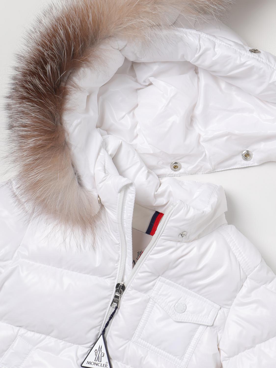 MONCLER GIACCA: Giubbotto bambino Moncler, Bianco - Img 3