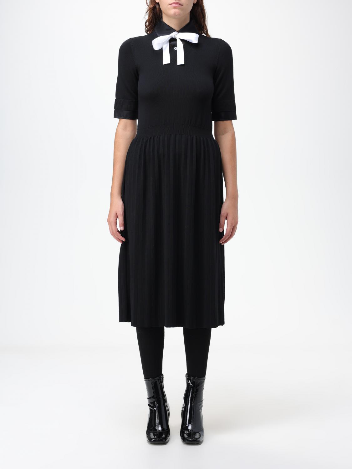 thom browne black dress woman - Finish:Fruitwood