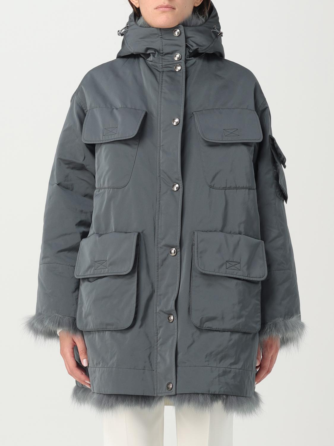 Ermanno Scervino Jacket woman - Smoke Grey | D430B316VOUUJ