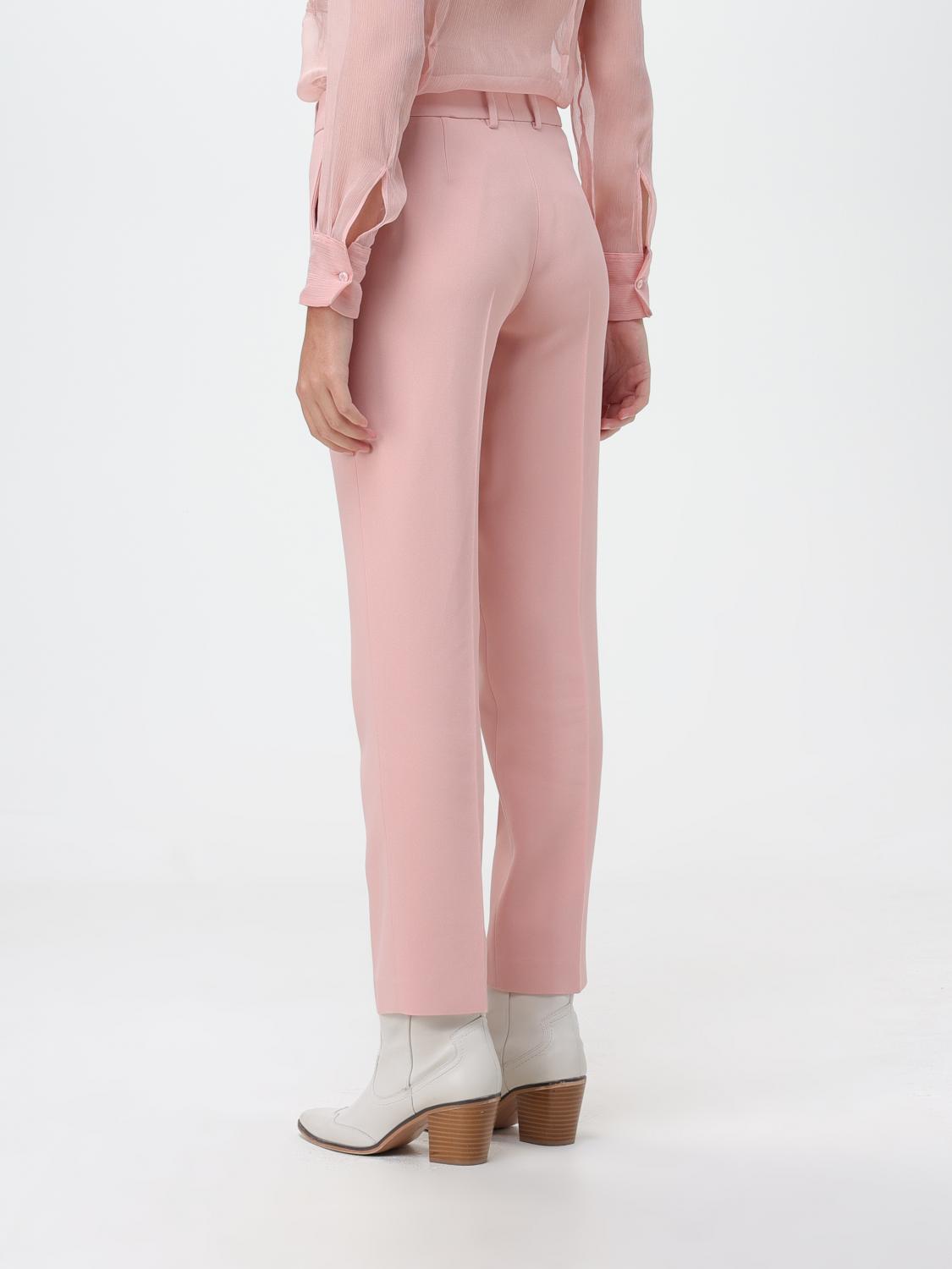 ERMANNO SCERVINO PANTALONE: Pantalone Ermanno Scervino in misto viscosa, Rosa - Img 3