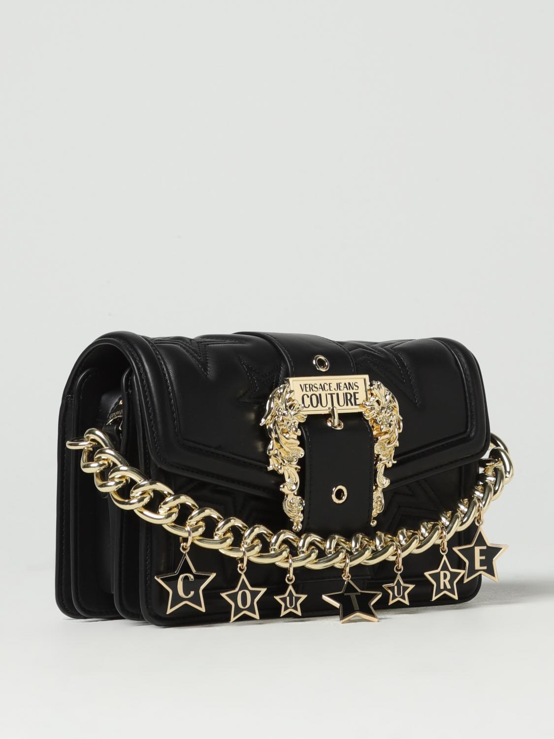 Versace Jeans Couture bag in quilted synthetic nappa - Black