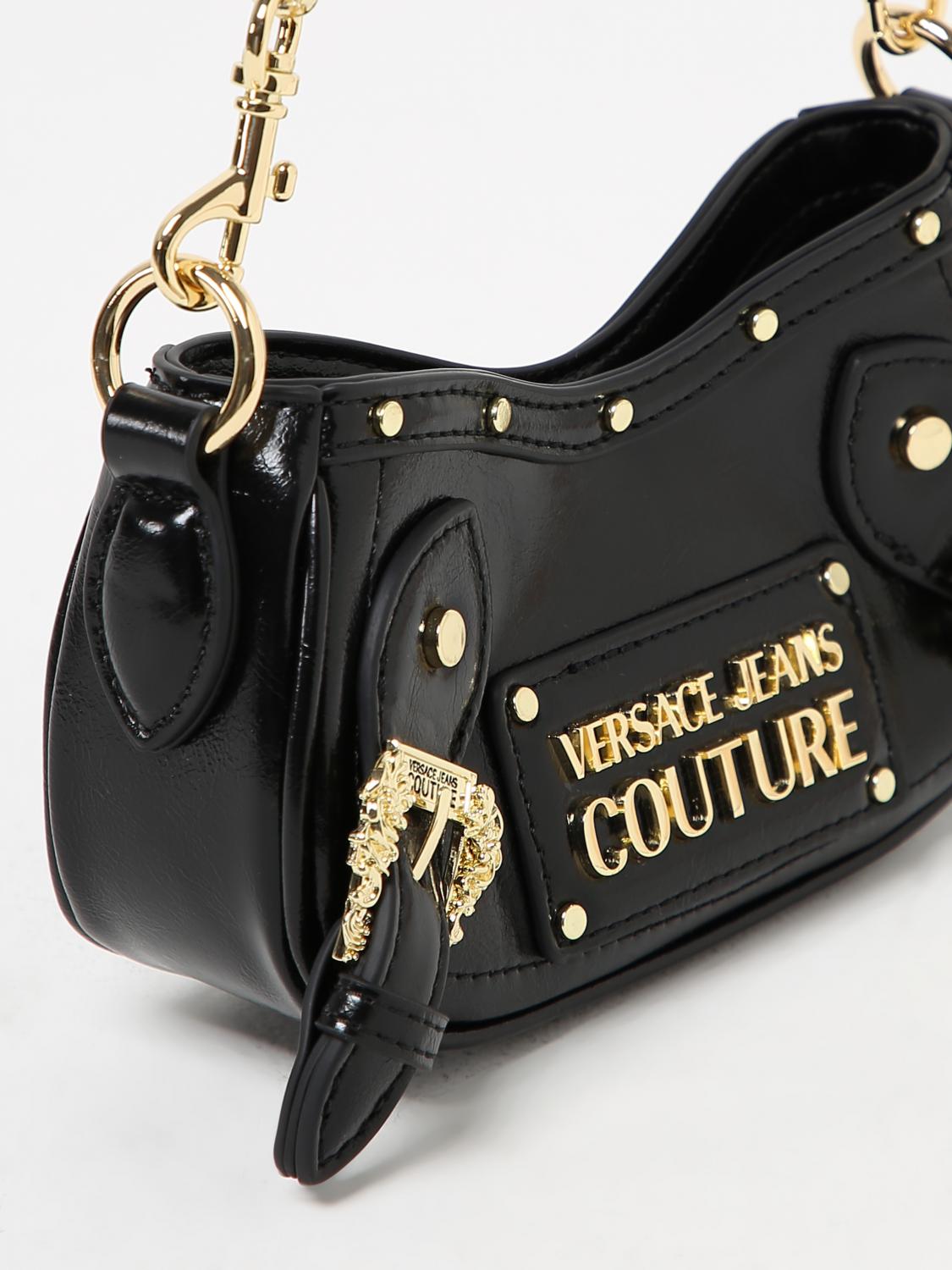 Versace Jeans Couture bag in synthetic leather - Black