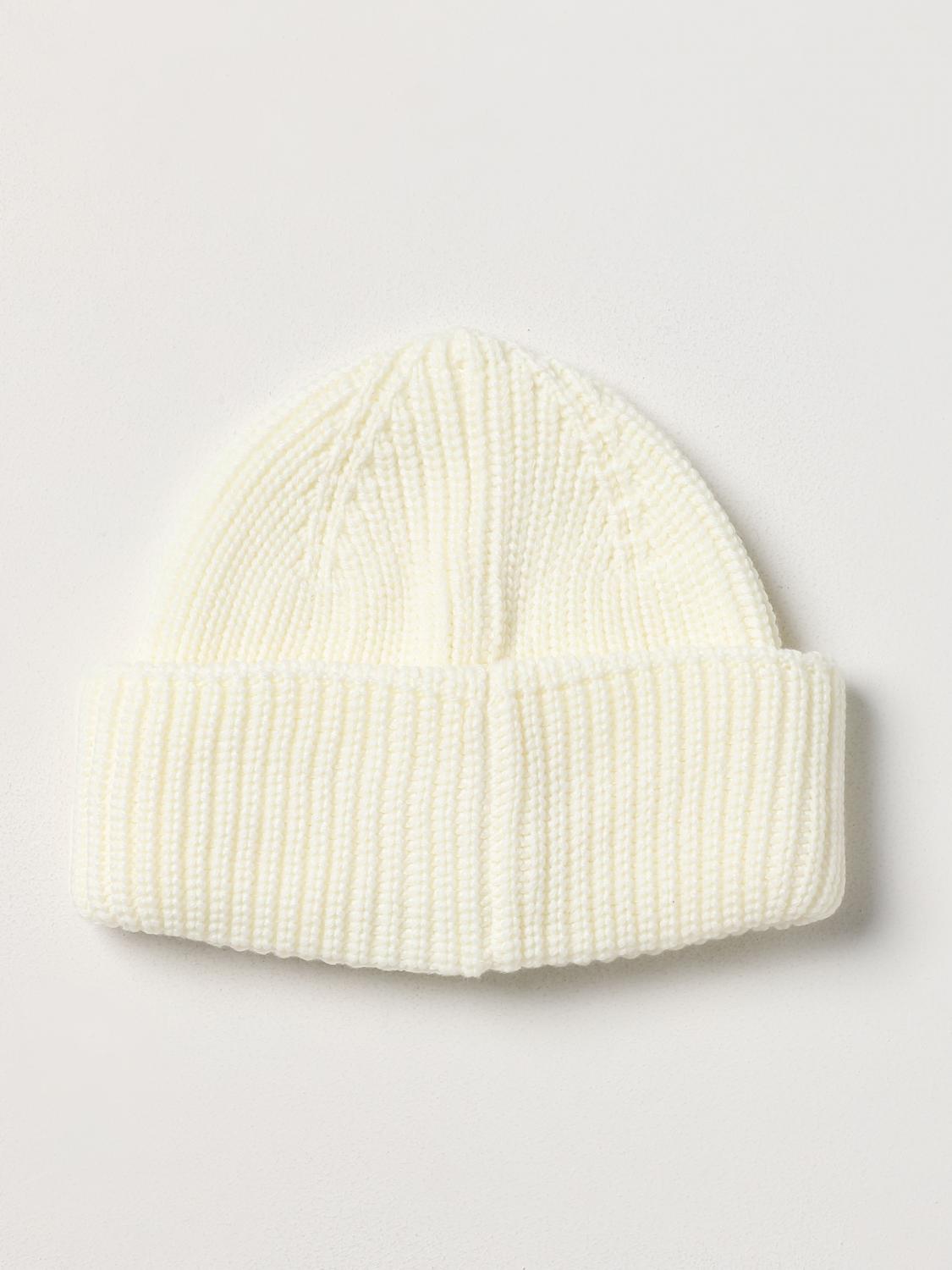 LIU JO CAPPELLO: Cappello Liu Jo in maglia con logo in strass, Bianco - Img 2