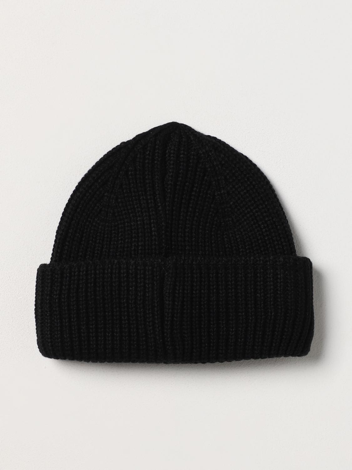 LIU JO CAPPELLO: Cappello Liu Jo in maglia con logo in strass, Nero - Img 2