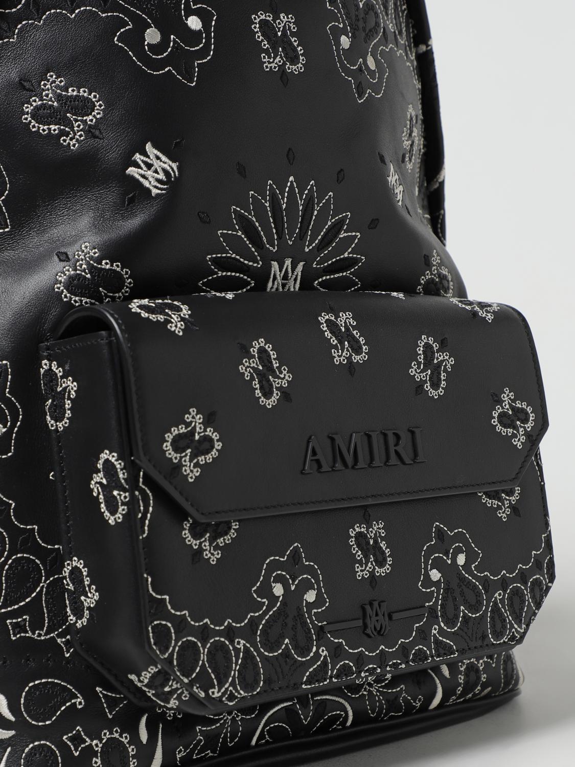 AMIRI BACKPACK: Backpack men Amiri, Black - Img 3